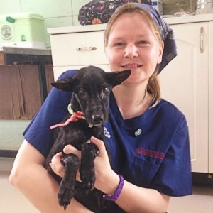 One of the lucky adoptees